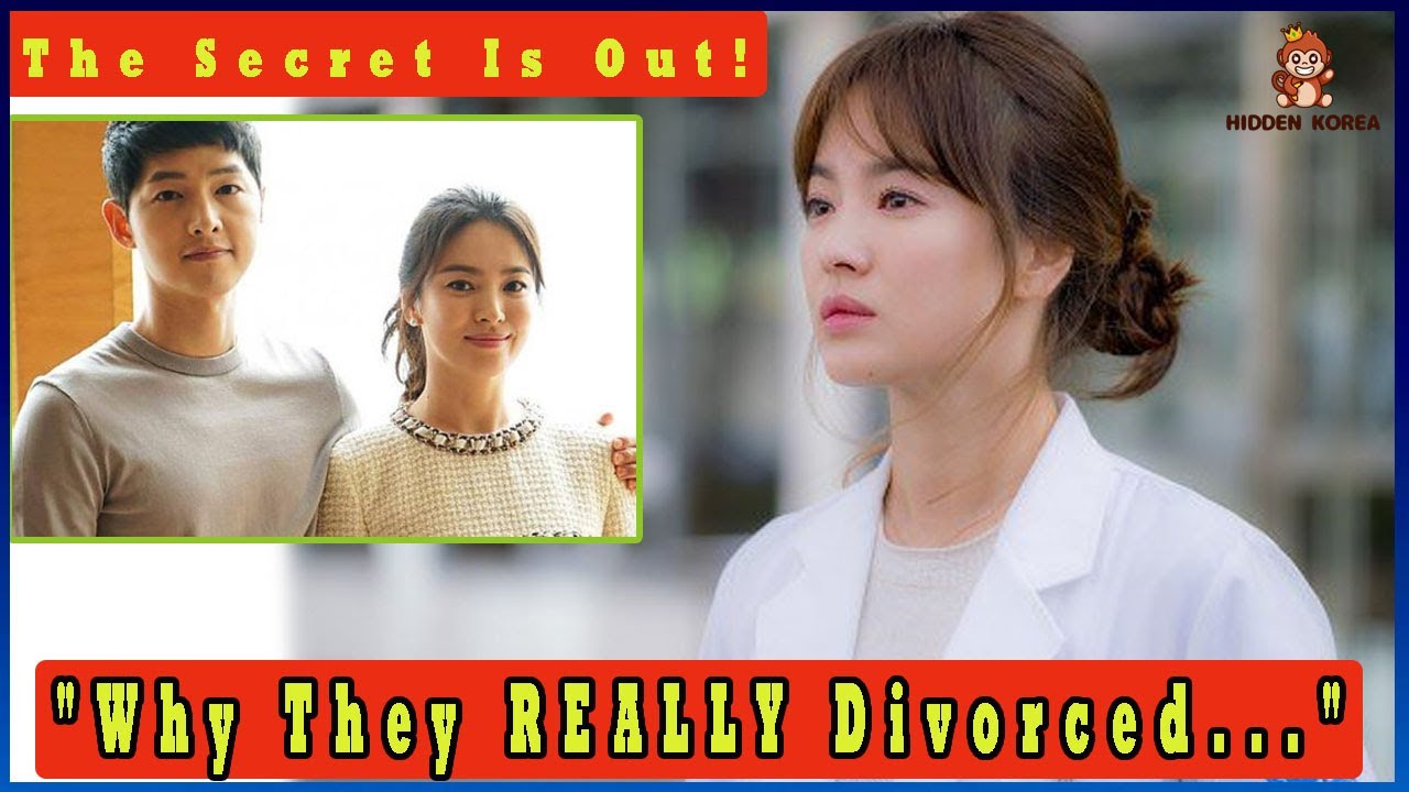 Song Hye Kyo Reveals the Real Reason Behind Her Divorce from Song Joong Ki After Just Two Years !