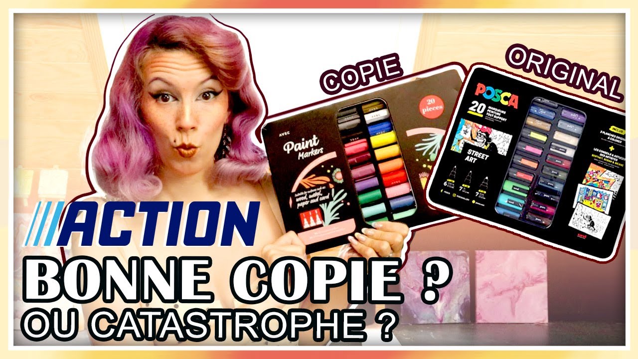HAUL ACTION -🌟 I Test du kit Paint Marker 🎨 I SWATCH et ILLUSTRATION  I Copie cheap des Posca ? 🤔