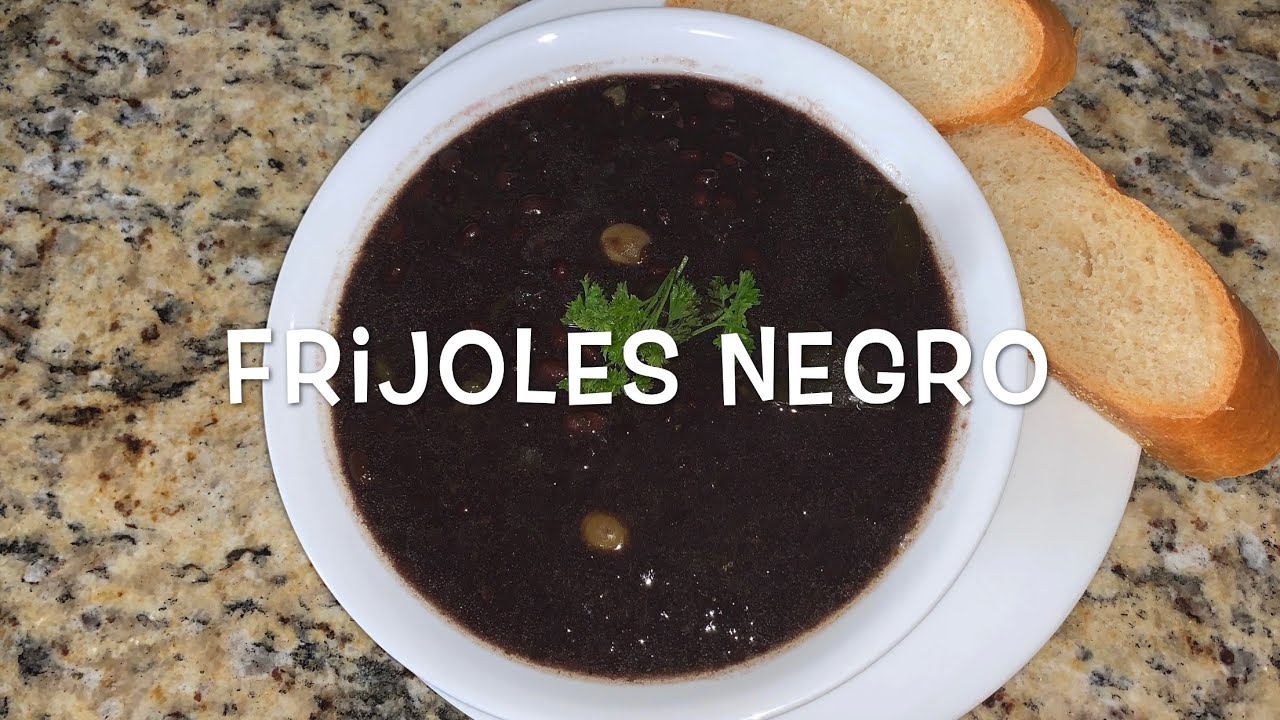 Frijoles Negro | Black Bean Soup