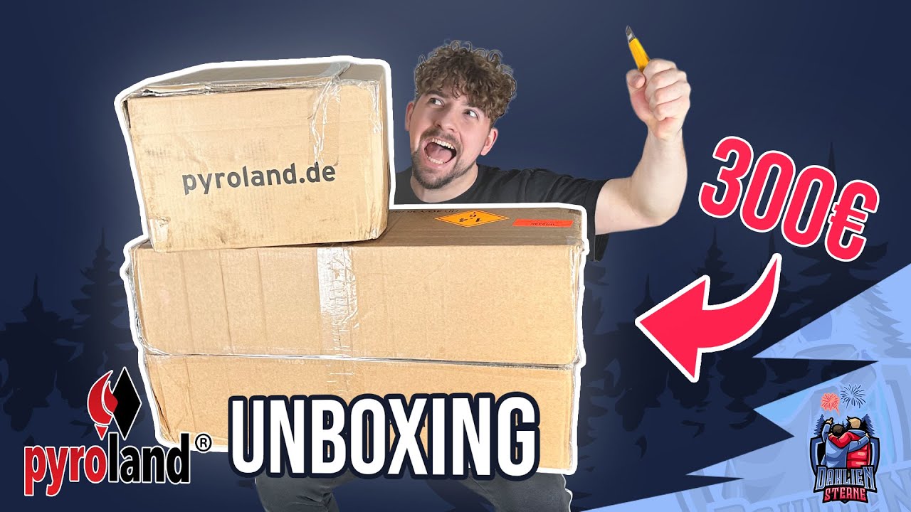 WIR ÖFFNEN 300€ SPONSERING PAKET VON PYROLAND!! 🔥