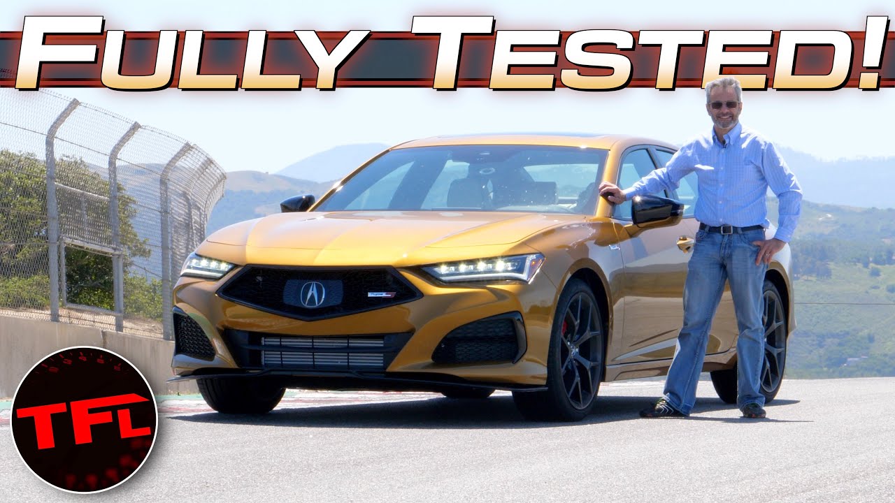 The Former STIG Puts The New Acura TLX Type S To The Ultimate Test On The Road And On The Track!