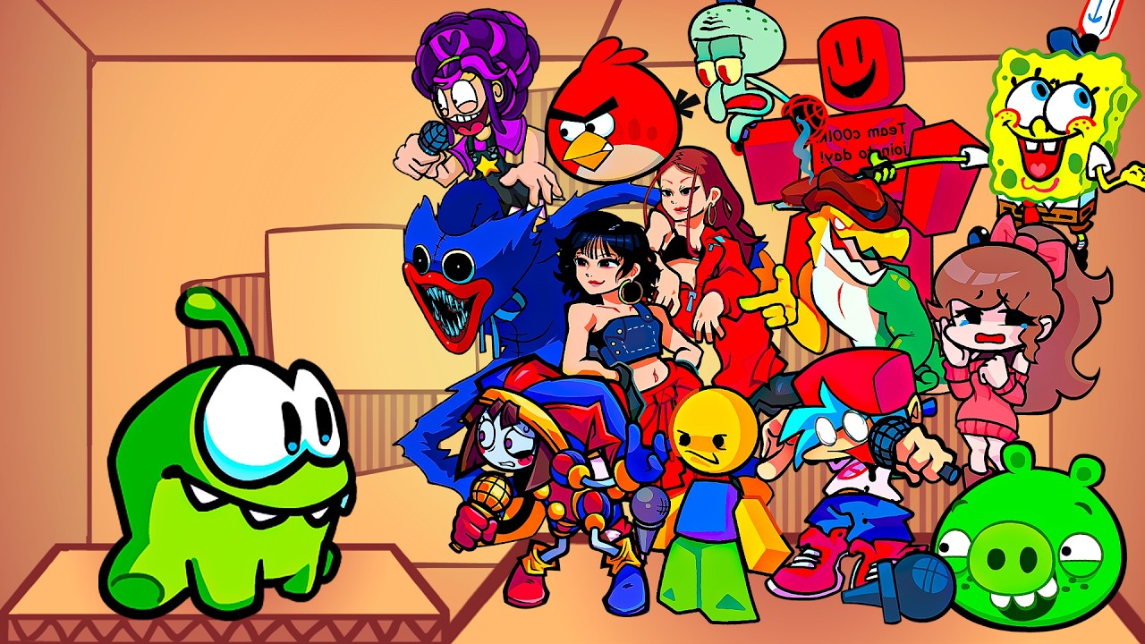 SWEET CANDY But Everyone Sings It 🎤 (FNF Different Characters Sings SWEET CANDY)