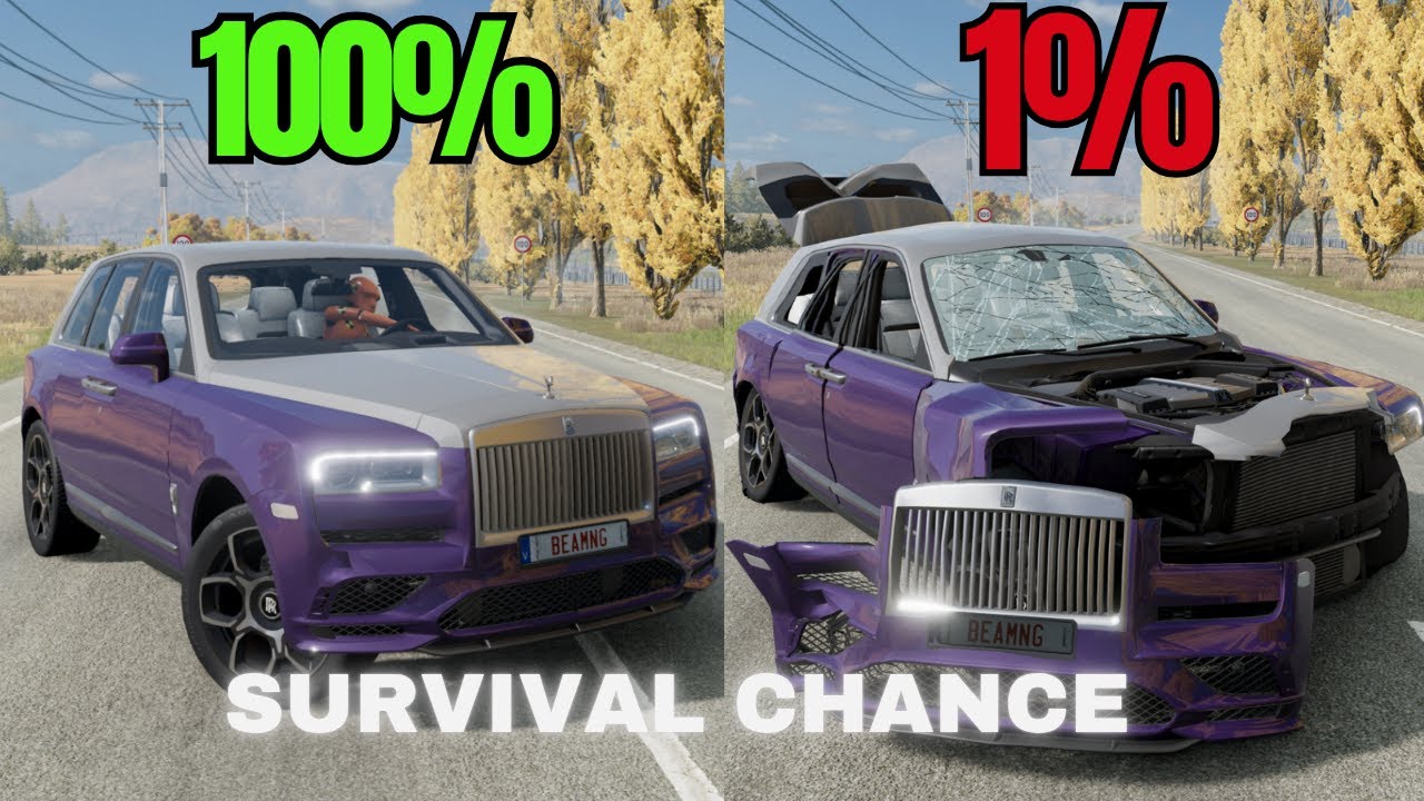 Realistic Survival Chance Crashes #8 | BeamNG.drive