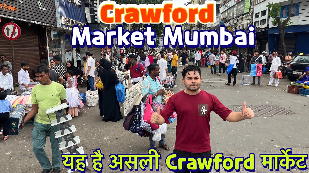 Crawford market Mumbai 2025 // Mumbai's cheapest market