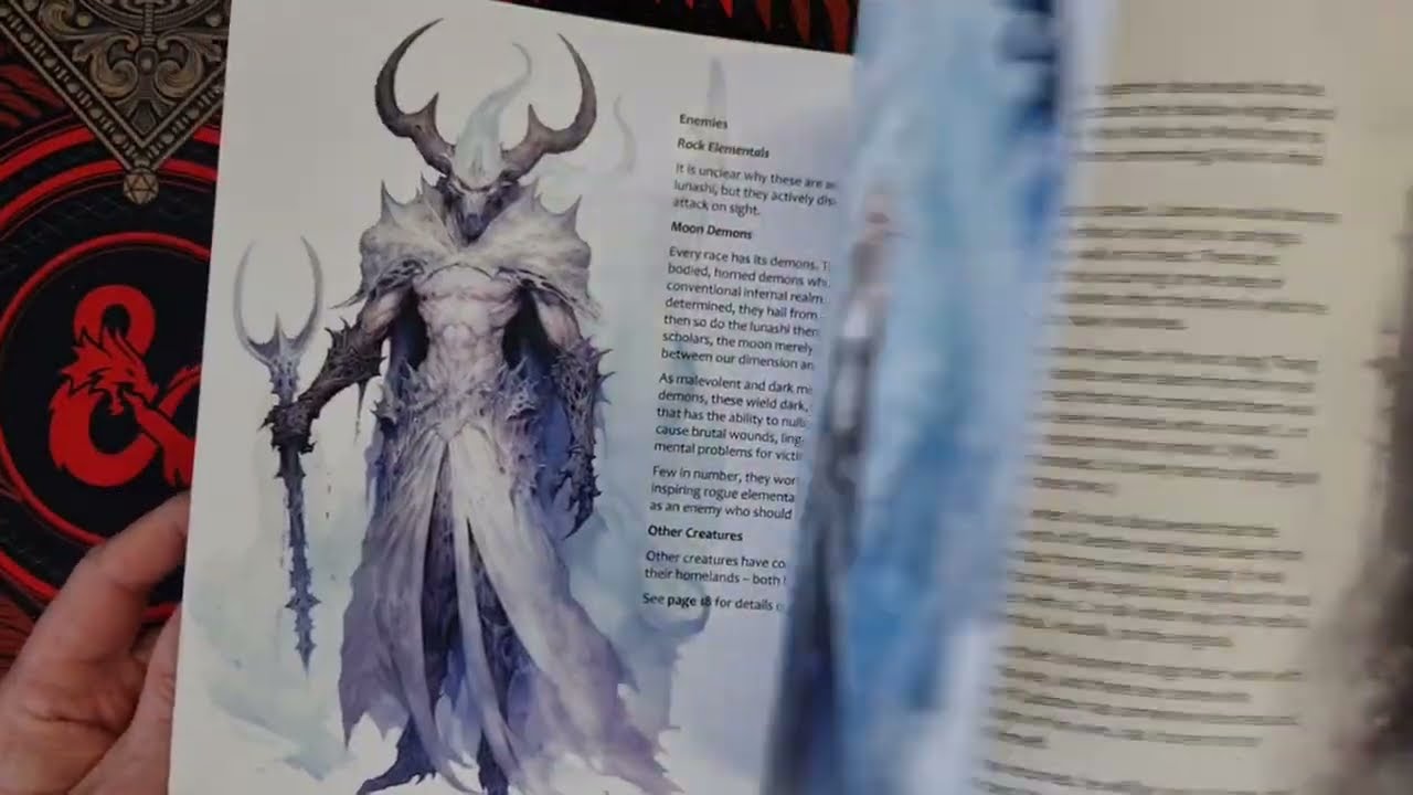 The Oracle RPG supplement flick through