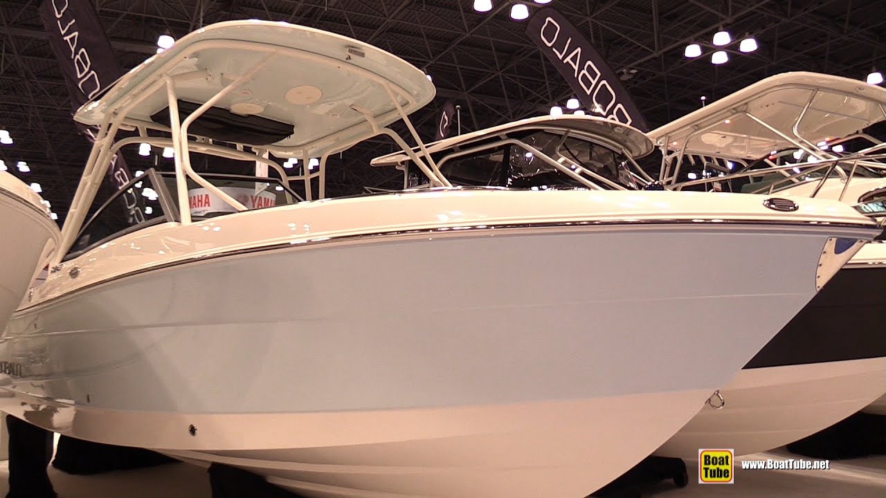 2015 Robalo R247 Dual Console Fishing Boat - Walkaround - 2015 New York Boat Show