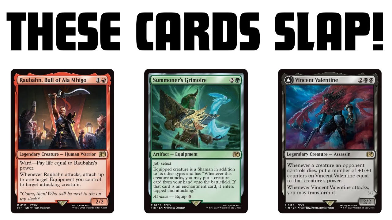 20 CARDS YOU MISSED FROM FINAL FANTASY