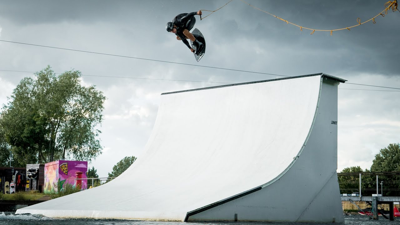 WAKEBOARD QUARTER PIPE!  | The Peacock Brothers