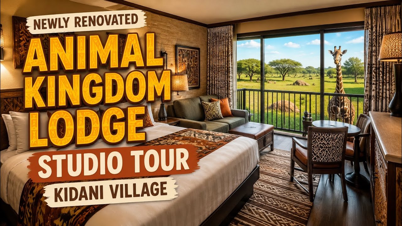 2026 ГОД, ПОСЛЕ РЕМОНТА &mdash; Обзор студии в Disney&rsquo;s Animal Kingdom Lodge &mdash; Кидани-Виллидж