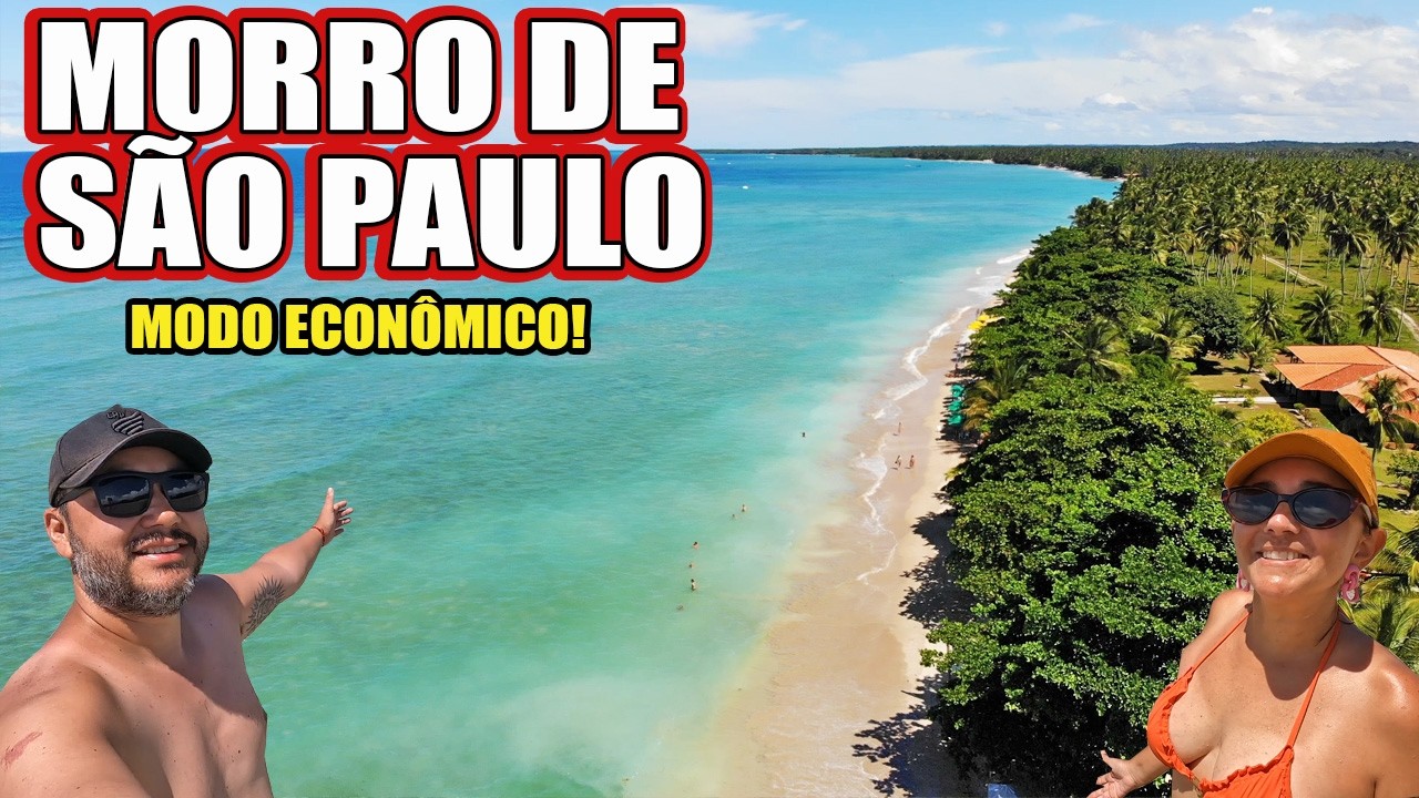 MORRO DE SÃO PAULO: O QUE FAZER GASTANDO POUCO.  MORRO DE SÃO PAULO MODO ECONÔMICO. #Vlog