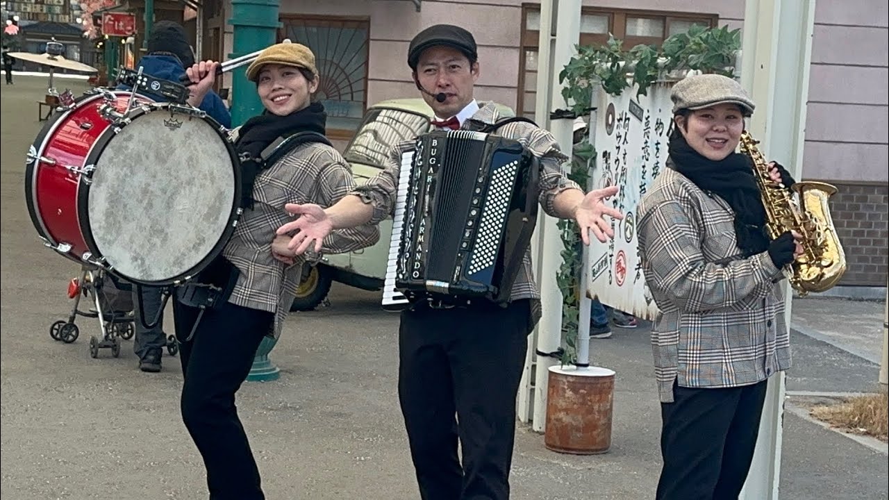 西武園ゆうえんち（2026/1/27）　商店街バンド　オープニング