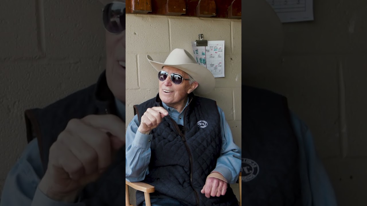 Honoring a legend🕊️D. Wayne Lukas' journey began with a dream & led to a Hall of Fame career.