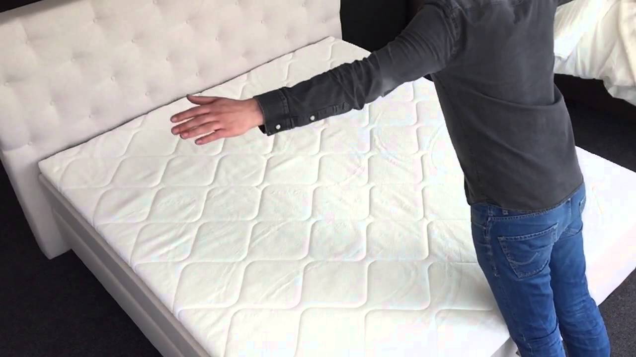 Boxspring Solid comfort test topper en matras
