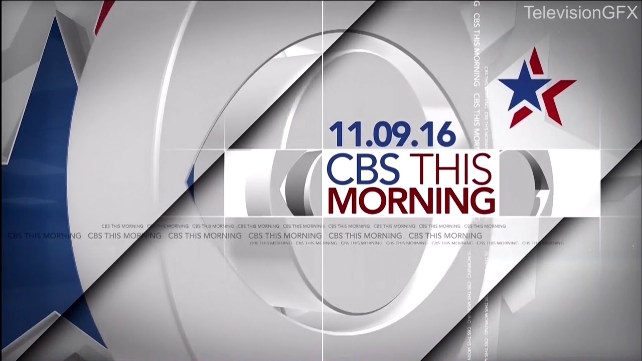 CBS This Morning Election Open and Eye Opener 2016 (7am)