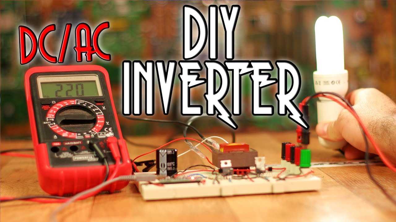 DIY Inverter tutorial - Arduino or 555