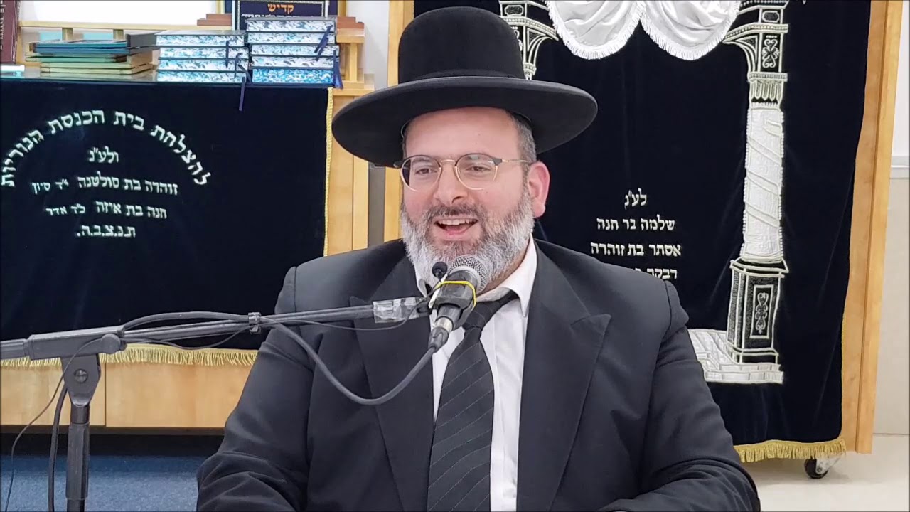 הרב יצחק לוי | רב העיר נשר | מצוות קריאת המגילה