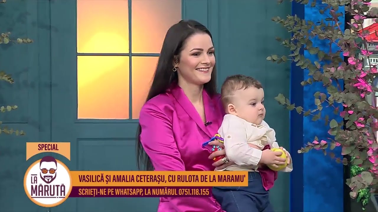 Vasilică și Amalia Ceterașu, cu rulota de la Maramu'