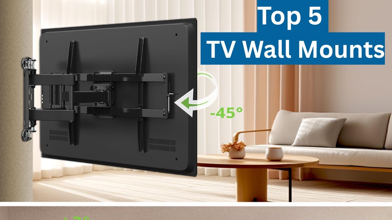 &laquo;Пять лучших настенных кронштейнов для телевизоров 2025 года | Пять лучших поворотных и фиксирова...