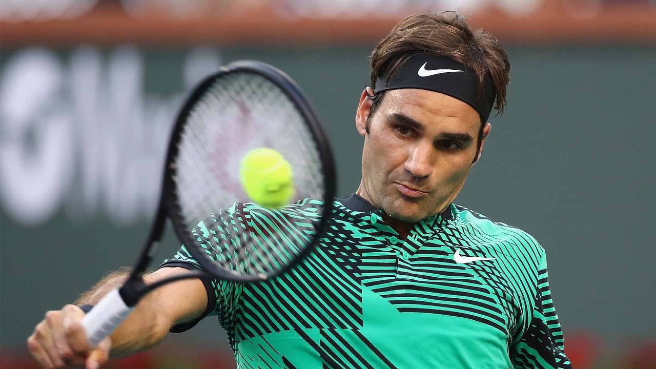 Roger Federer - Top 10 Backhand Return Winners of 2017