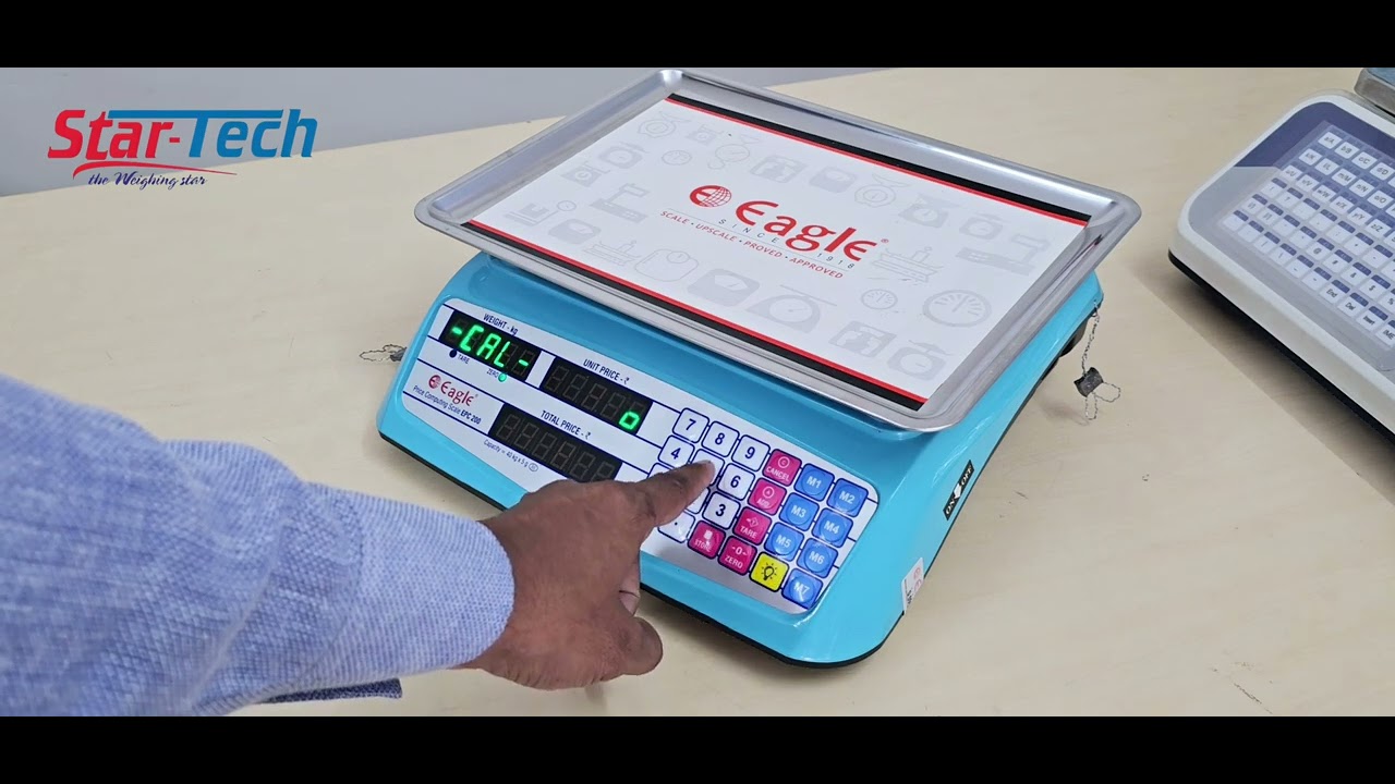 Eagle weighing scale Calibration, ईगल ब्रांड के कांटे में वजन सेटिंग करना बहुत ही आसानी के साथ सीखे