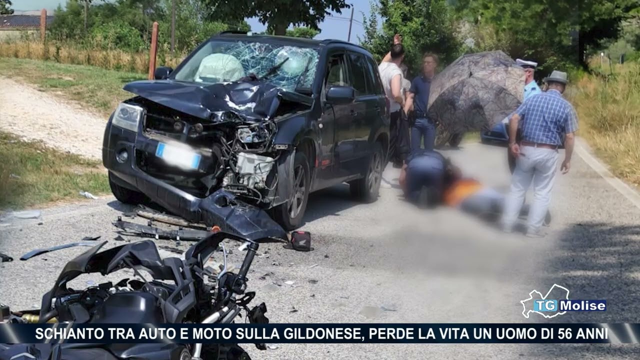 Schianto tra auto e moto sulla Gildonese, perde la vita un uomo di 56 anni