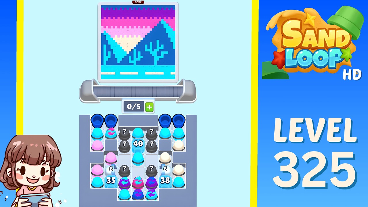 Sand Loop Level 325 Solution Walkthrough