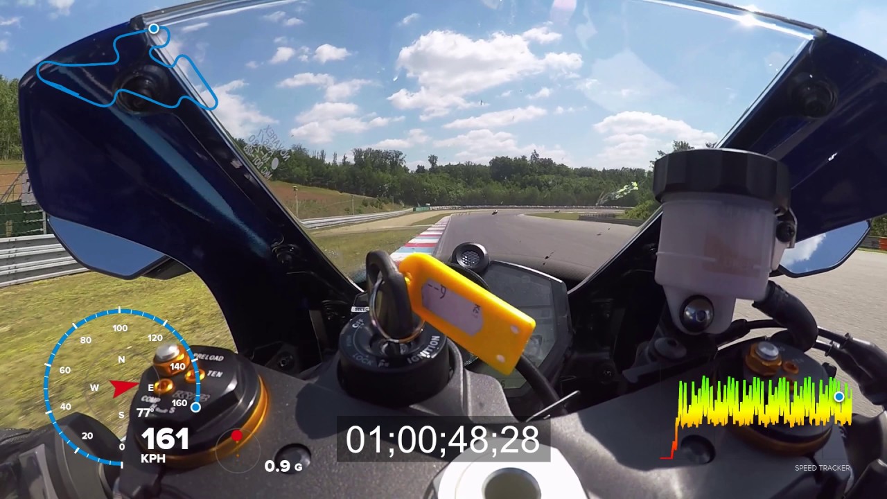 Yamaha YZF-R6 2017 onboard Brno