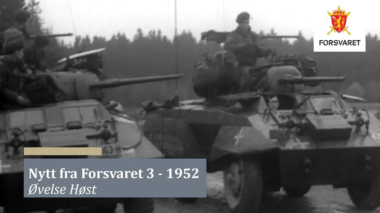 Nytt fra Forsvaret 3 - 1952 - Øvelse høst
