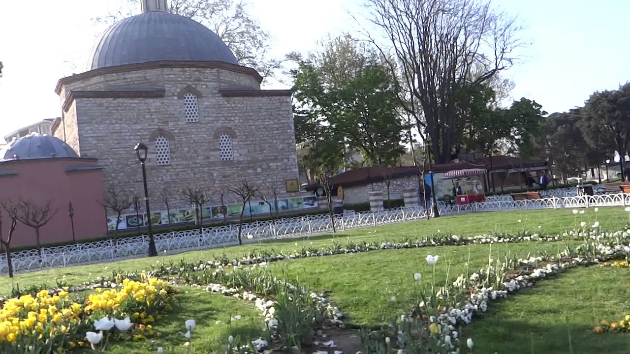 Стамбул Султанахмет. Айя-София и Голубая мечеть. Istanbul Sultanahmet. Hagia Sophia and Blue Mosque