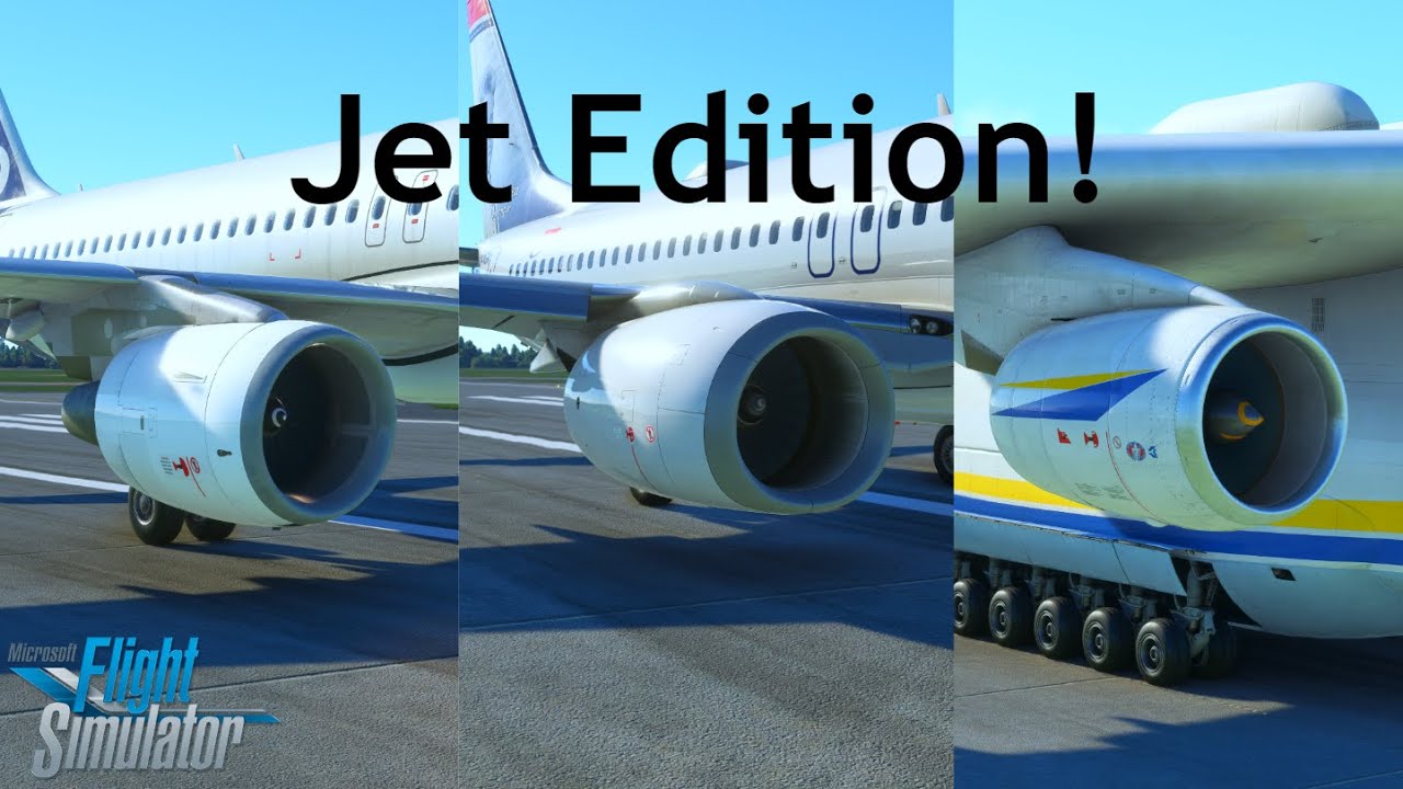 14 Engine Sounds in Microsoft Flight Simulator - Jet Edition!