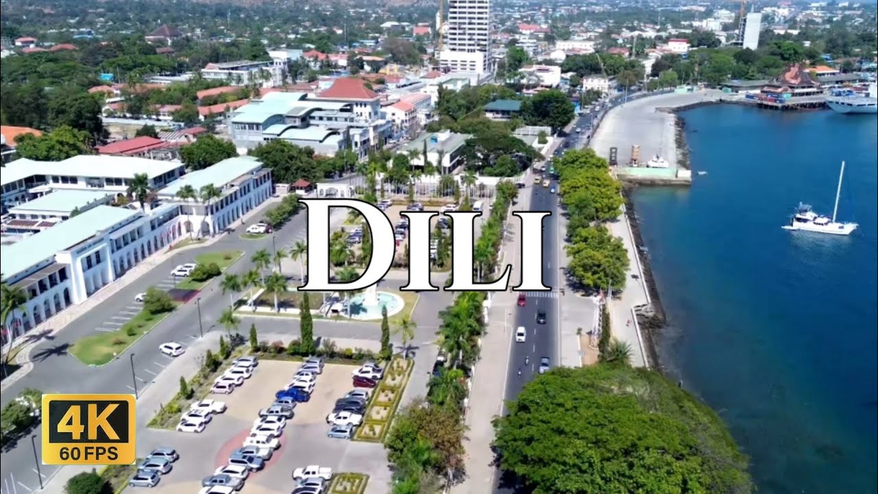 Dili, Capital of Timor Leste 🇹🇱 By Drone #dili #timorleste #asia