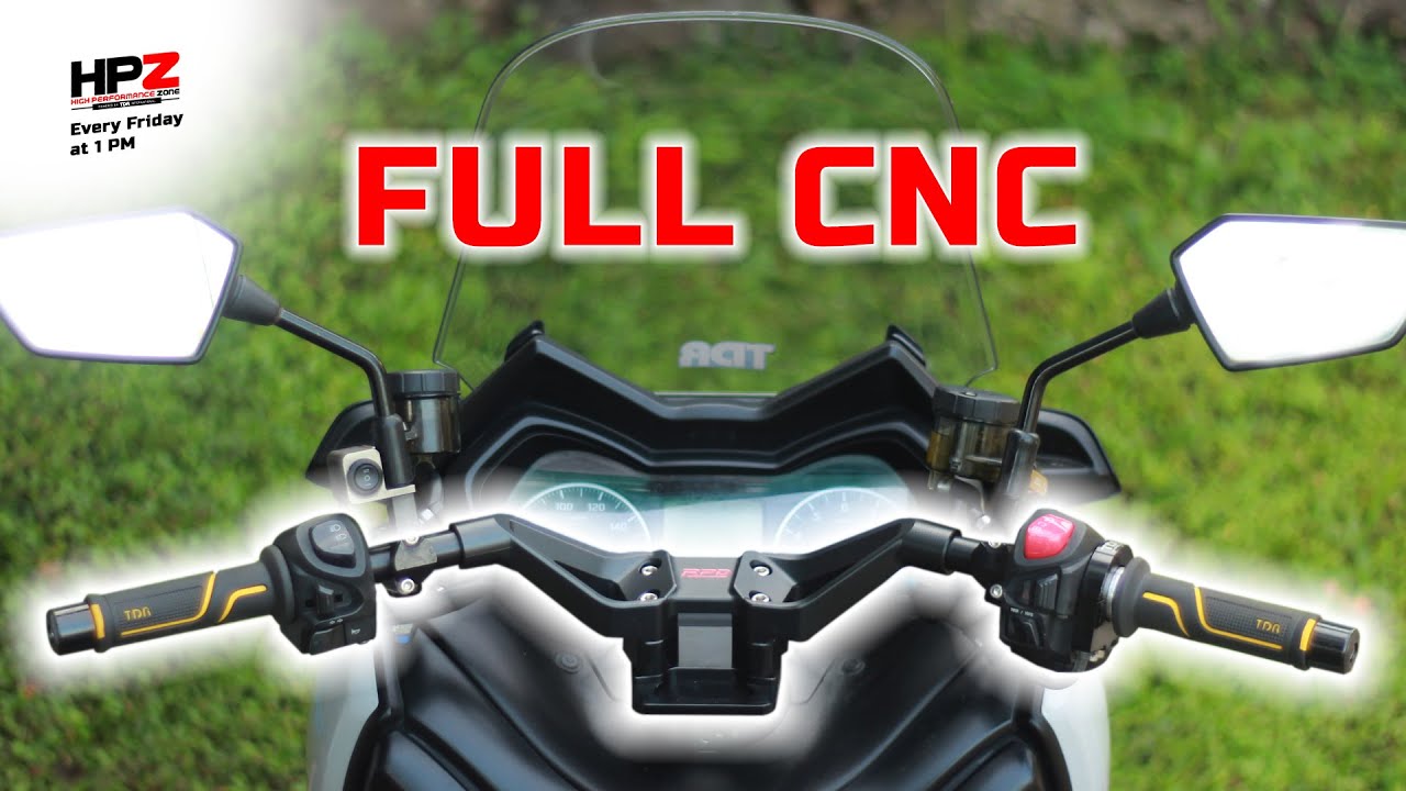 Upgrade Handling Xmax membuat riding makin lincah dengan Part CNC Ini
