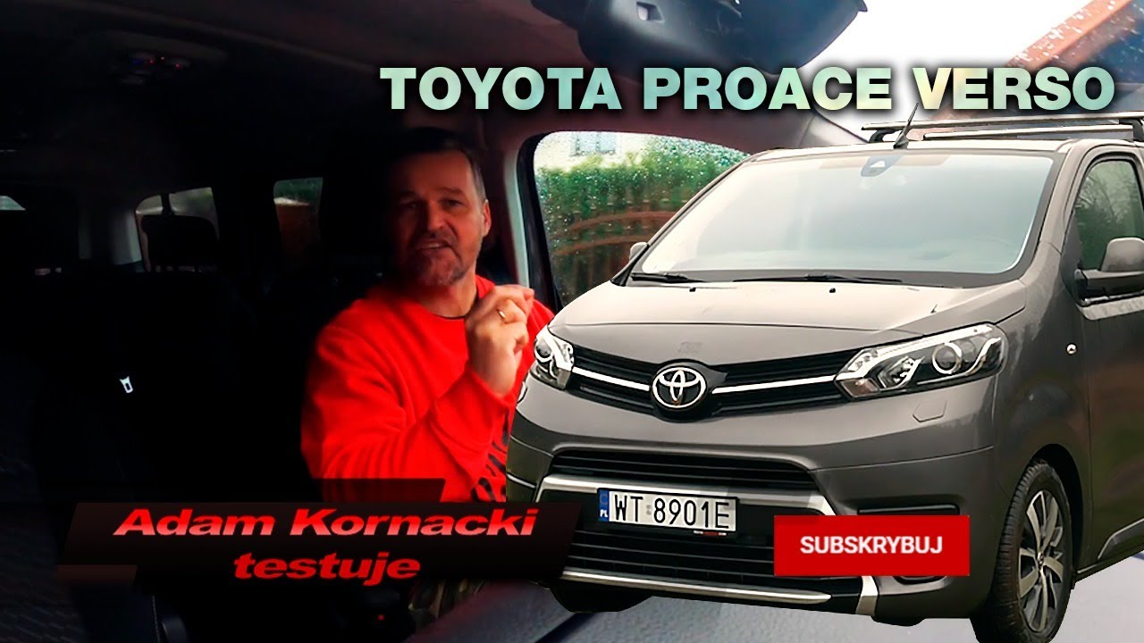 Solidne narzędzie, czyli Toyota Proace Verso