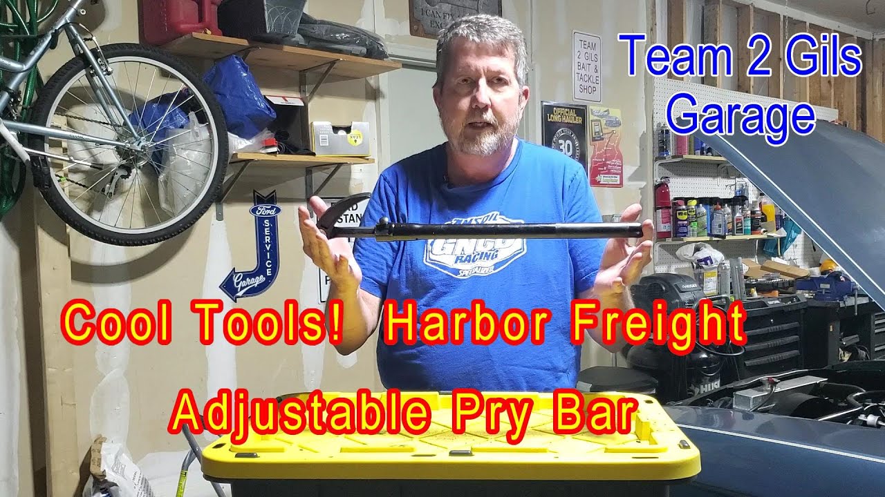 Cool Tools - Harbor Freight Adjustable Pry Bar