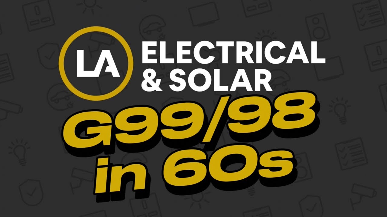 The G99 and G98 Solar Process in 60 seconds!