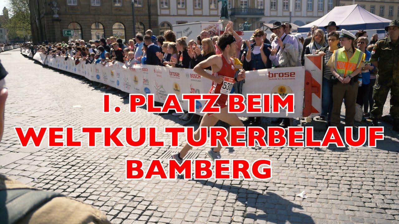 Yeah, Sieg beim Weltkulturerbelauf Bamberg 2017!!!