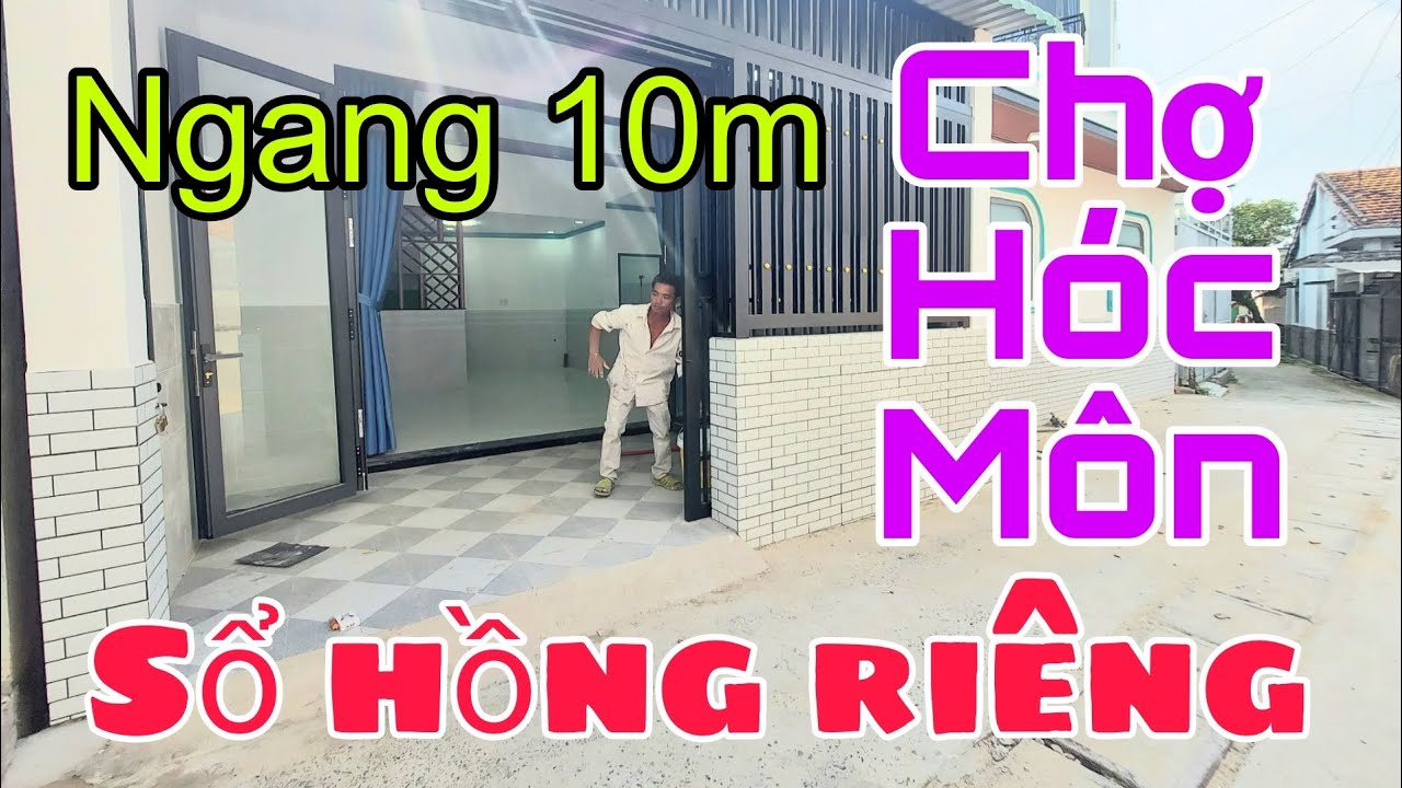 Bán nhà sổ hồng riêng ngay chợ hóc môn lê thị hà#nhahocmon#nhaquan12#bannhabadiem#bannhatanbinh