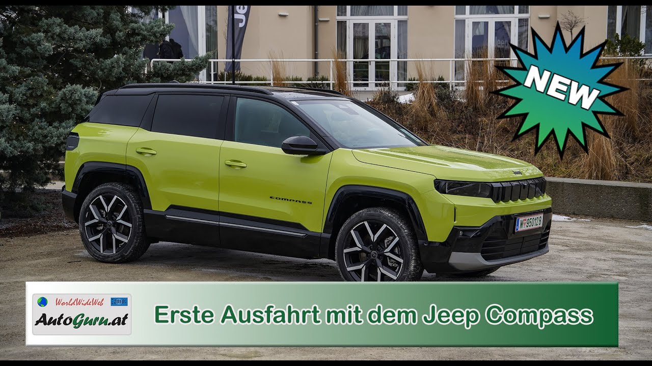 Der neue Jeep Compass - Fahrbericht