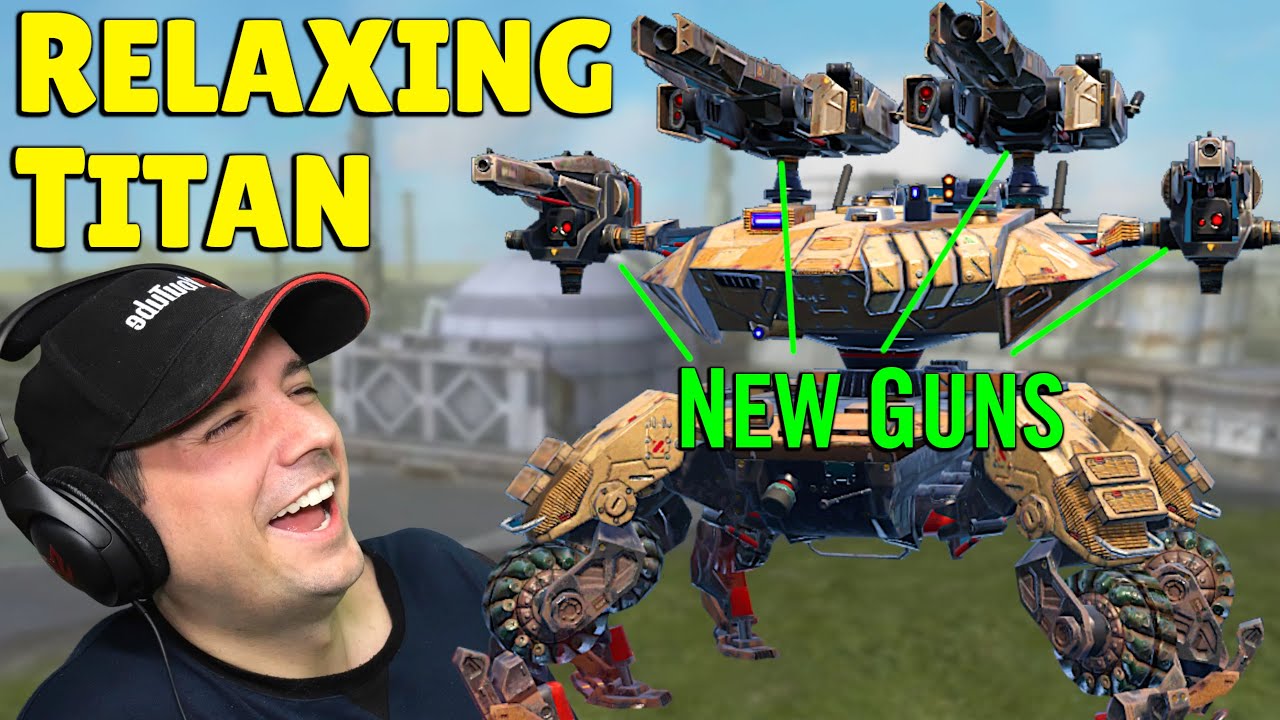Самый простой в управлении Титан в War Robots&hellip; НОВОЕ ОРУЖИЕ!