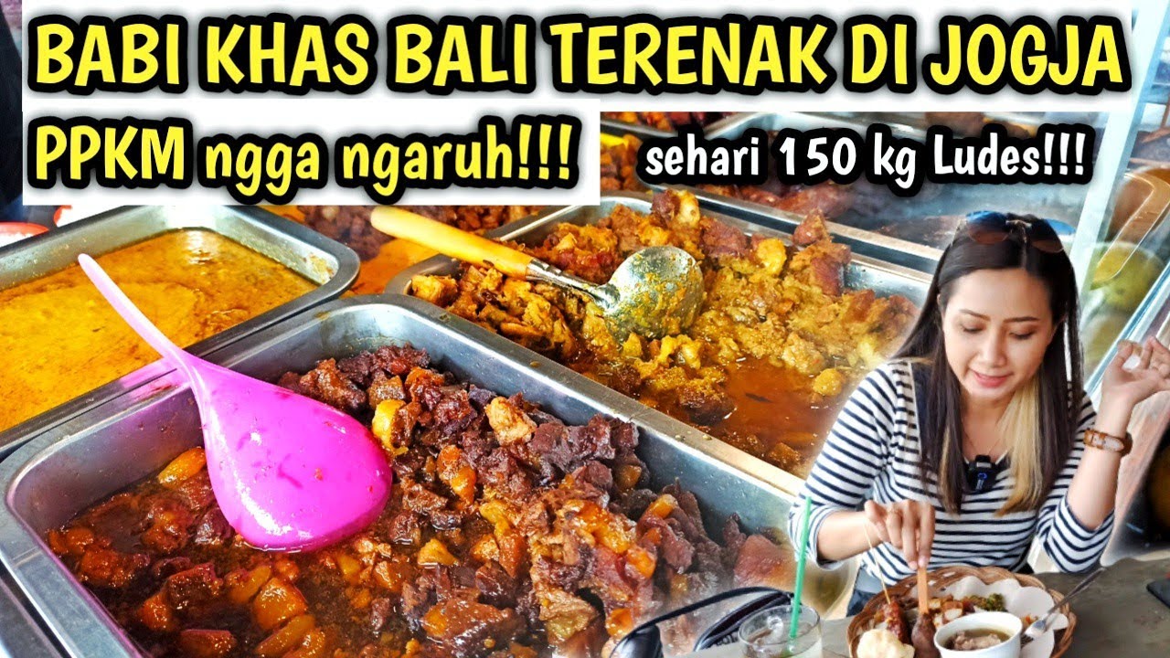 CHEAP AND DELICIOUS BALINESE MIXED RICE IN JOGJA || IT'S ON THE EDGE OF THE RICE FIELDS || IT'S A...