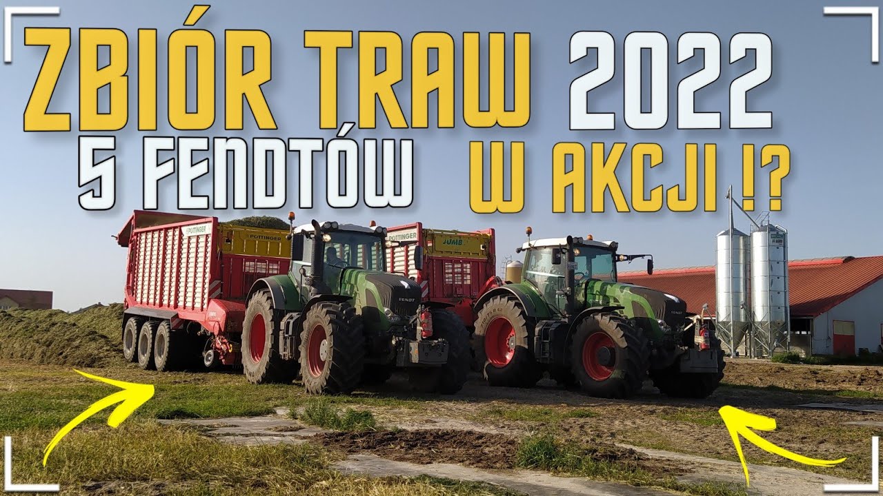 🔥SIANOKISZONKA 2022🔥5 FENDTÓW🔥MISJA 250HA🔥ROMAX & GR KUBIAK🔥ZBIÓR TRAW NA 2 ZESTAWY🔥