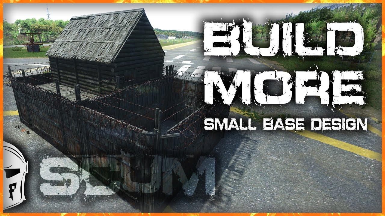 BUILD MORE! SOLO / DUO Base Design | SCUM 0.8 Modular Building