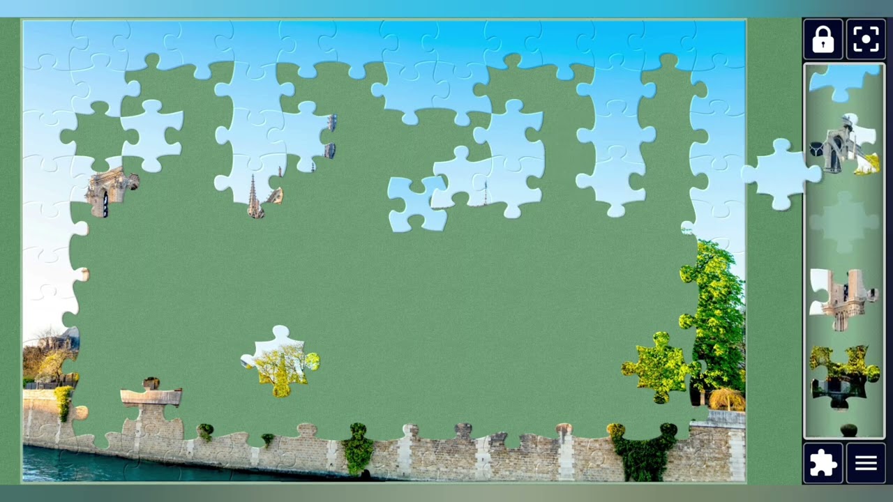 House by Lake in the in Quebec, Canada🧩🧩//Jigsaw puzzles craft🧩🧩//Amazing puzzles Art🧩🧩//