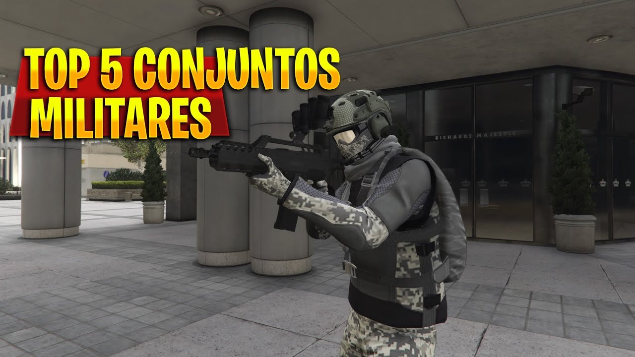 CONJUNTOS MILITARES GTA 5 ONLINE- PS4-XBOX ONE- PC