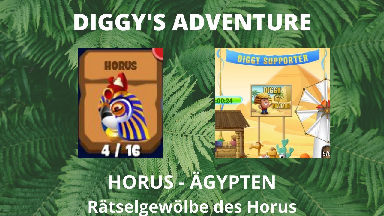 DIGGYS ADVENTURE | Rätselgewölbe des Horus | Horus | Riddle Vault of Horus