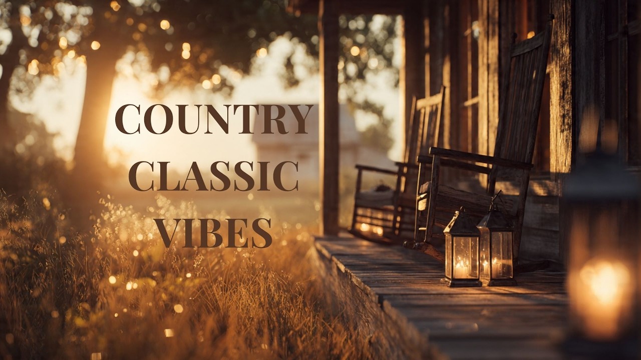 Country Classic Vibes 🌾 1 Hour of Calm Acoustic Guitar & Relaxing Country Music