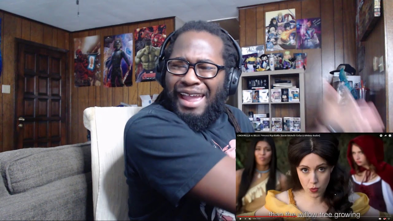 CINDERELLA vs BELLE: Princess Rap Battle [Reaction]