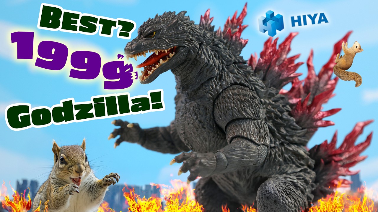 МОЙ ЛЮБИМЫЙ ГОДЗИЛЛА! 🦖 Обзор Hiya Toys Godzilla 1999 эры Миллениум