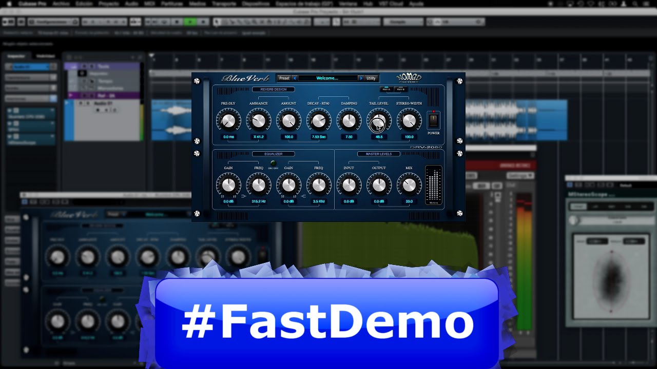 Nomad Factory - Blueverb (Reverb) - TEST