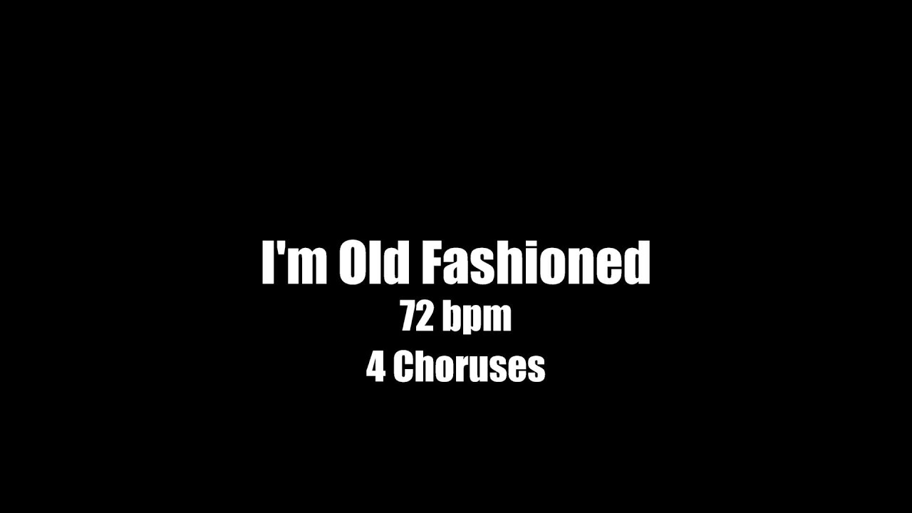 I'm Old Fashioned  (Jez Brown Double Bass Graham Harvey Piano).